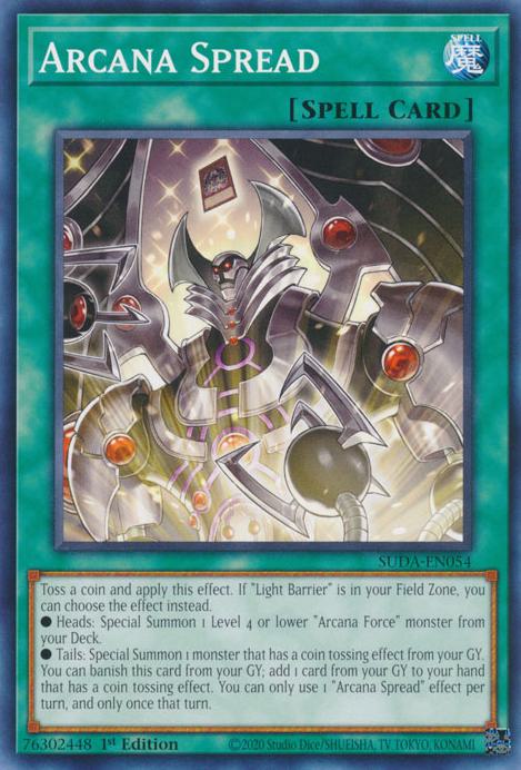 Arcana Spread - SUDA-EN054 - Common - 1st Edition