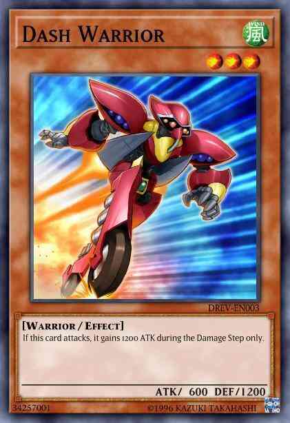 Dash Warrior - DP10-EN008 - Common - 1st Edition