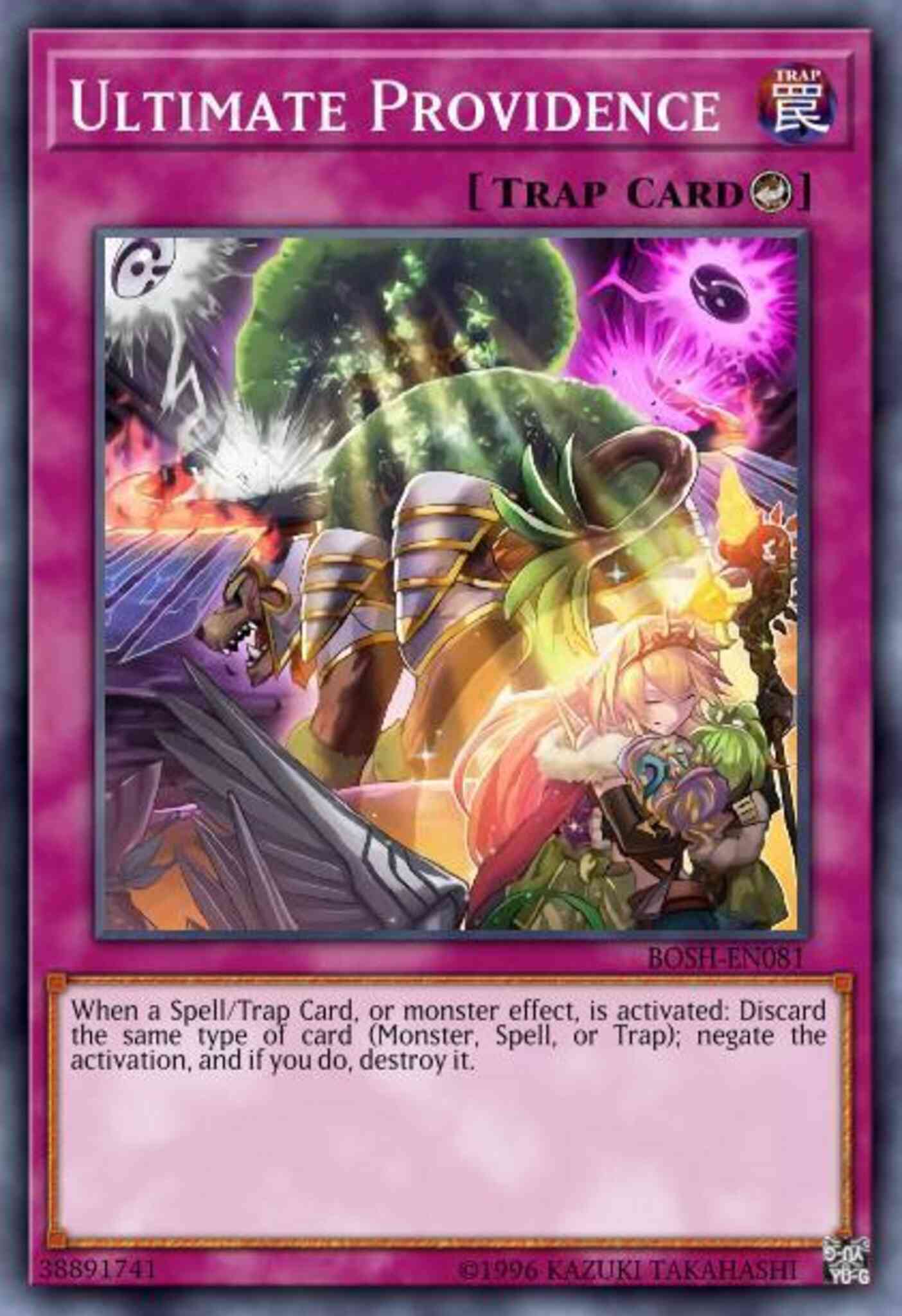 Ultimate Providence - BOSH-EN081 - Secret Rare - Unlimited