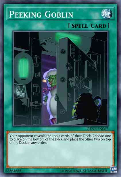 Peeking Goblin - GENF-EN062 - Common - Unlimited