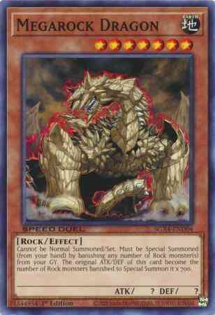 Megarock Dragon - SGX4-END04 - Common - 1st Edition