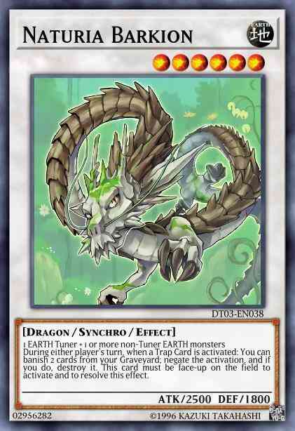 Naturia Barkion - DT03-EN038 - Duel Terminal Ultra Parallel Rare - Duel Terminal