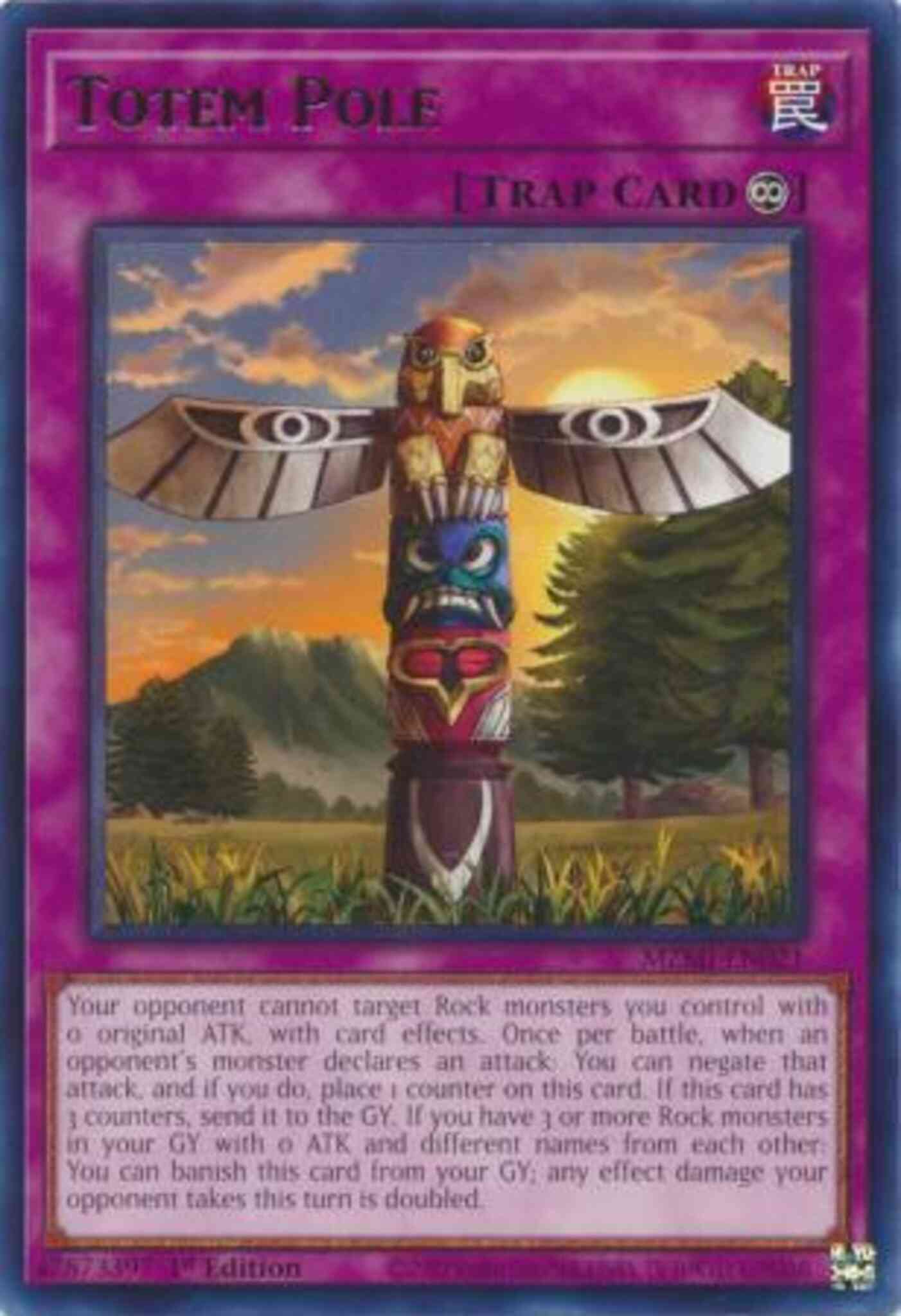 Totem Pole - MZMI-EN021 - Rare - 1st Edition