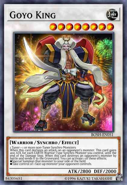 Goyo King - BOSH-EN051 - Rare - Unlimited