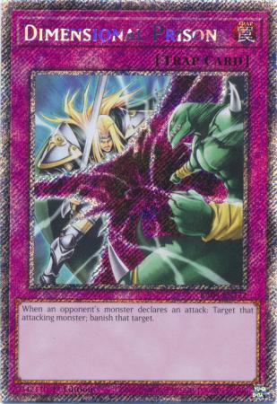 Dimensional Prison - RA04-EN132 - Platinum Secret Rare - 1st Edition