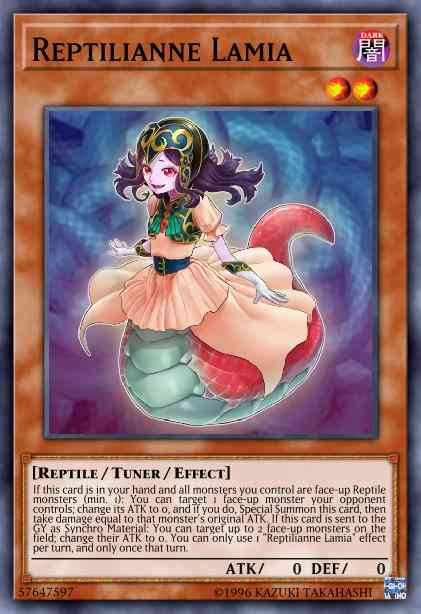 Reptilianne Lamia - RIRA-EN025 - Common - Unlimited