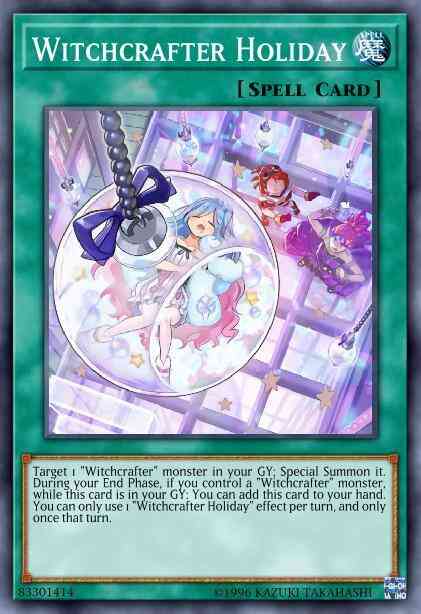 Witchcrafter Holiday - INCH-EN021 - Secret Rare - 1st Edition