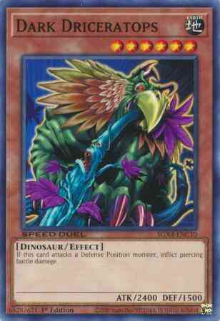 Dark Driceratops - SGX4-ENC10 - Common - 1st Edition