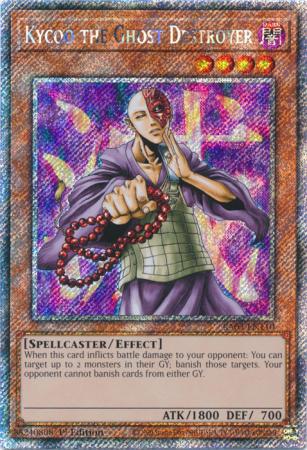 Kycoo the Ghost Destroyer - RA03-EN110 - Platinum Secret Rare - 1st Edition