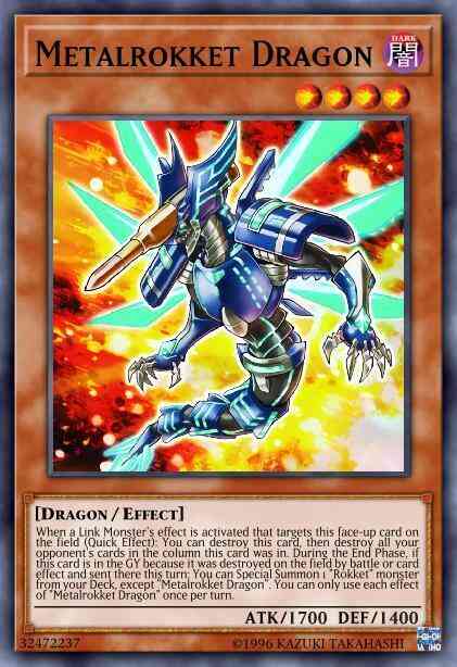 Metalrokket Dragon - SDRR-EN011 - Common - 1st Edition