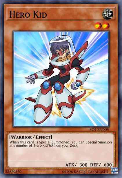 Hero Kid - LCGX-EN016 - Common - Unlimited