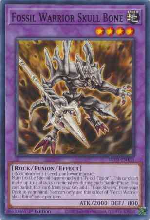 Fossil Warrior Skull Bone - BLC1-EN131 - Common - 1st Edition