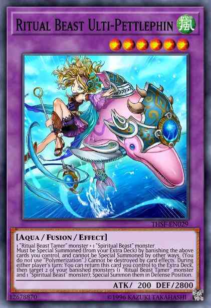 Ritual Beast Ulti-Pettlephin - THSF-EN029 - Secret Rare - Unlimited