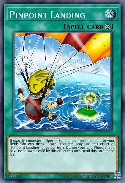 Pinpoint Landing - CYHO-EN081 - Secret Rare - Unlimited