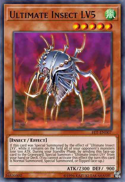 Ultimate Insect LV5 - FET-EN007 - Ultimate Rare - Unlimited