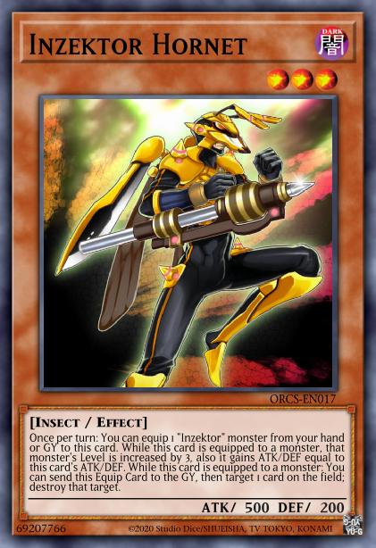 Inzektor Hornet - ORCS-EN017 - Super Rare - Unlimited