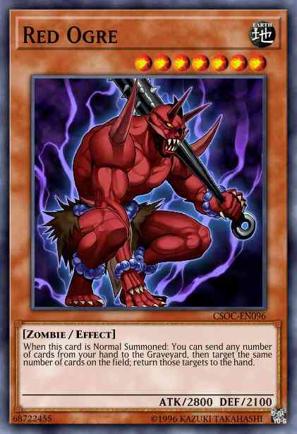 Red Ogre - CSOC-EN096 - Super Rare - 1st Edition