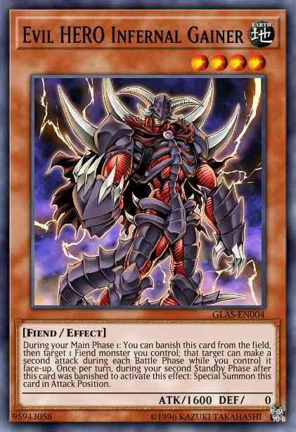Evil HERO Infernal Gainer - LCGX-EN030 - Common - Unlimited