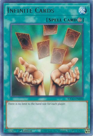 Infinite Cards - KICO-EN050 - Rare - 1st Edition