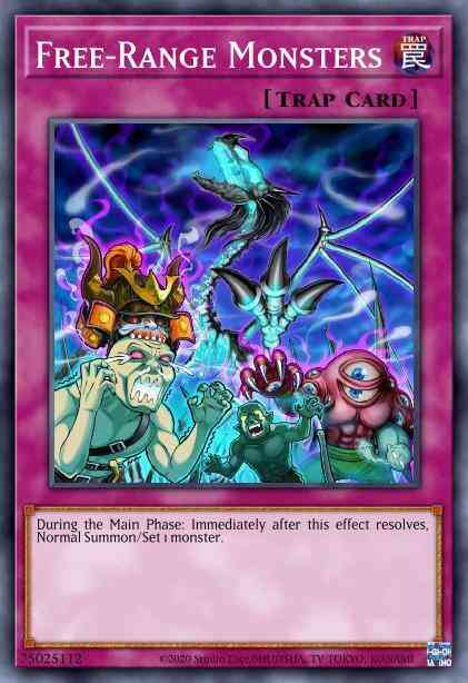 Free-Range Monsters - PHRA-EN077 - Common - 1st Edition