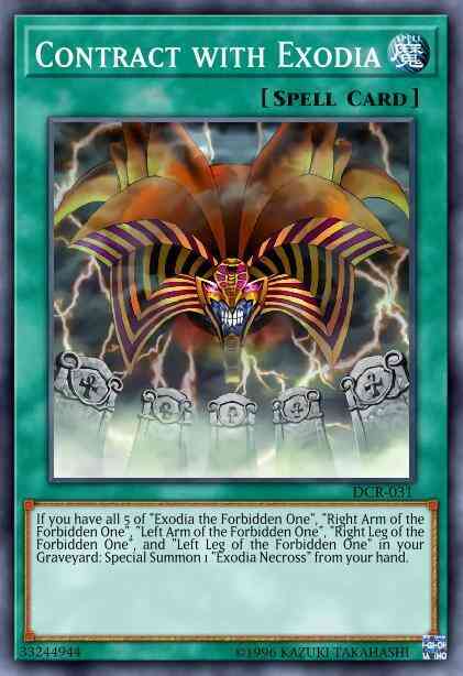 Contract with Exodia - LDK2-ENY29 - Common - 1st Edition