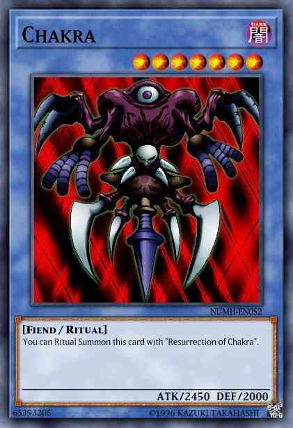 Chakra - NUMH-EN052 - Super Rare - 1st Edition