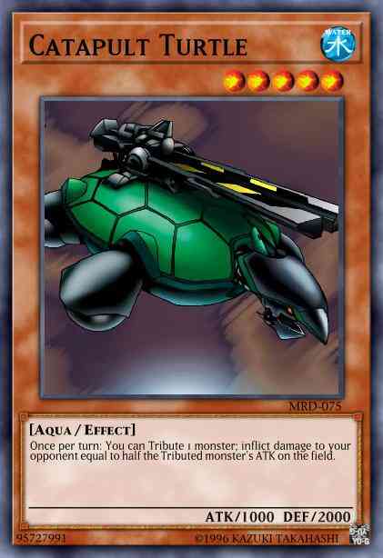 Catapult Turtle - MRD-075 - Super Rare - 1st Edition