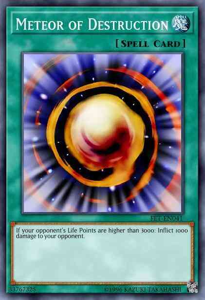 Meteor of Destruction - FET-EN041 - Rare - 1st Edition