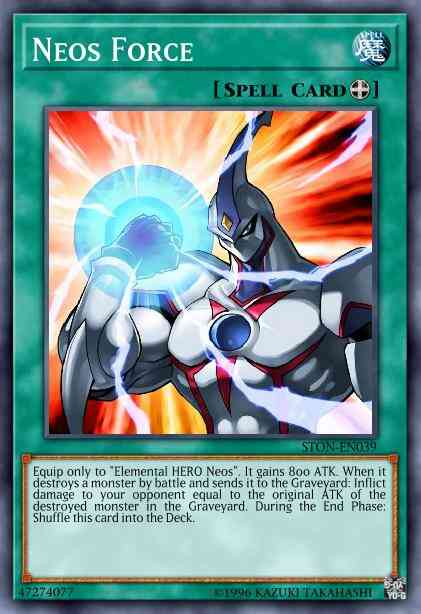 Neos Force - STON-EN039 - Ultimate Rare - Unlimited
