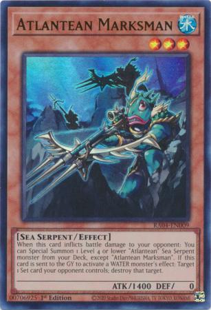 Atlantean Marksman - RA04-EN009 - Ultra Rare - 1st Edition