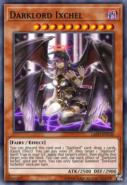Darklord Ixchel - BLRR-EN076 - Secret Rare - 1st Edition