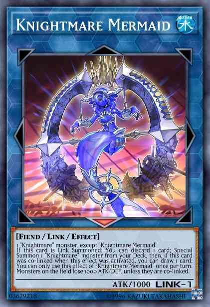 Knightmare Mermaid - FLOD-EN043 - Rare - Unlimited