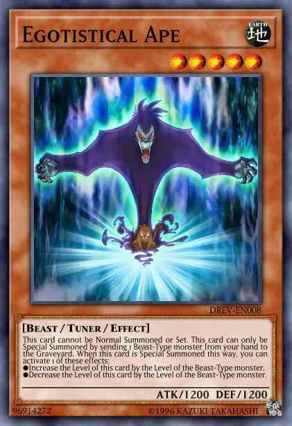 Egotistical Ape - DREV-EN008 - Rare - Unlimited