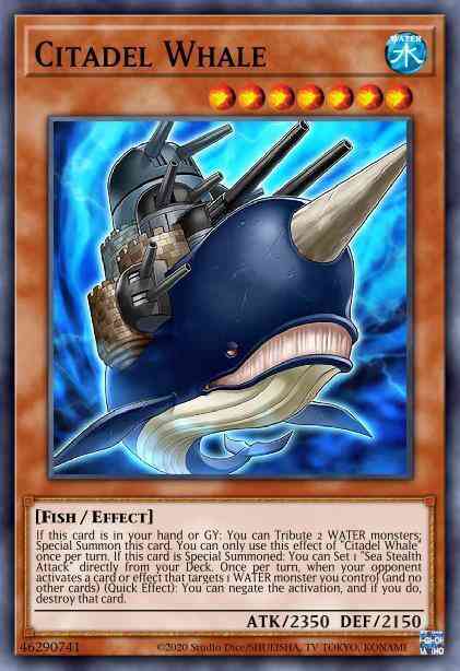 Citadel Whale (Green) - LDS1-EN027 - Ultra Rare - 1st Edition