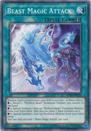 Beast Magic Attack - MP19-EN121 - Common - Unlimited