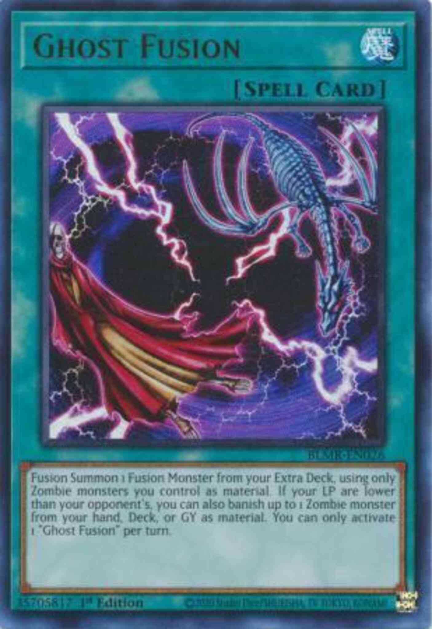 Ghost Fusion - BLMR-EN026 - Ultra Rare - 1st Edition