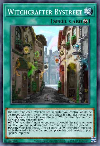 Witchcrafter Bystreet - INCH-EN024 - Secret Rare - 1st Edition
