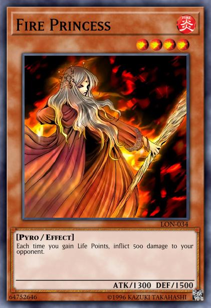 Fire Princess - LCYW-EN161 - Ultra Rare - 1st Edition