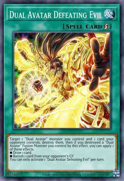 Dual Avatar Defeating Evil - PHRA-EN059 - Common - 1st Edition