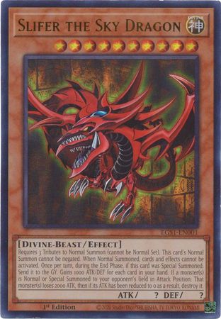 Slifer the Sky Dragon - EGS1-EN001 - Ultra Rare - Unlimited