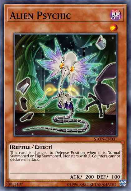 Alien Psychic - STON-EN031 - Common - 1st Edition