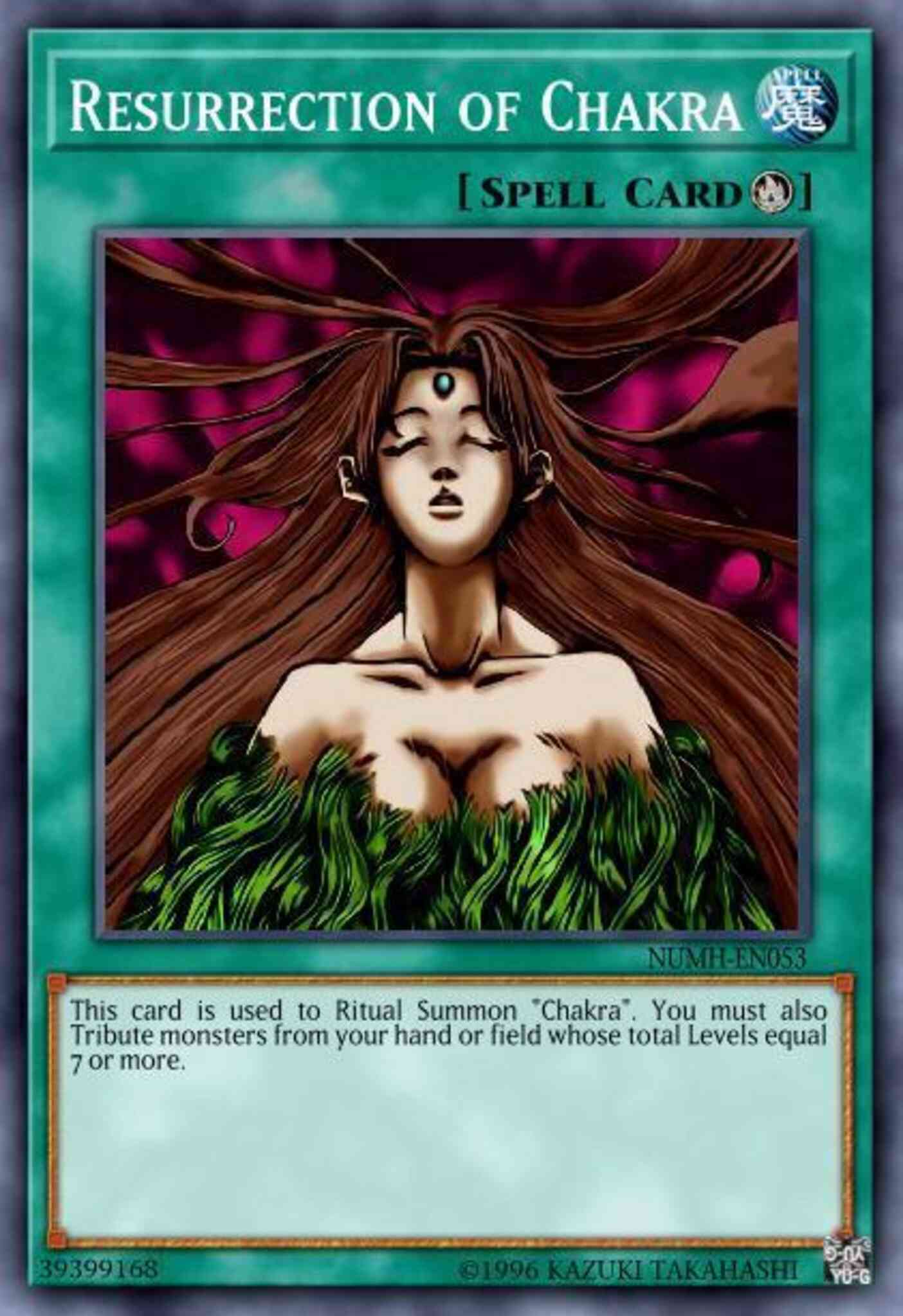 Resurrection of Chakra - NUMH-EN053 - Super Rare - Unlimited