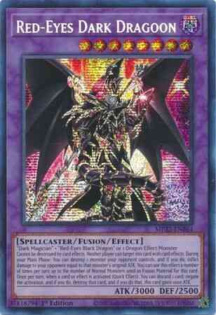 Red-Eyes Dark Dragoon - MP22-EN264 - Prismatic Secret Rare - 1st Edition