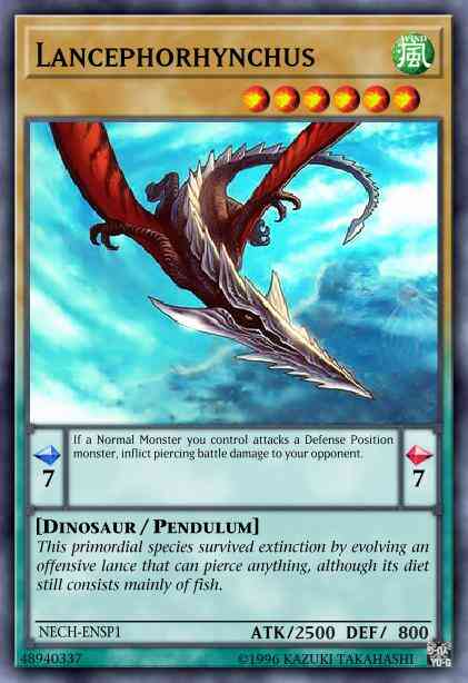 Lancephorhynchus - NECH-EN000 - Super Rare - 1st Edition