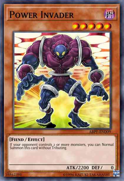 Power Invader - ABPF-EN009 - Common - 1st Edition
