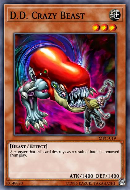 D.D. Crazy Beast - DR1-EN074 - Common - Unlimited