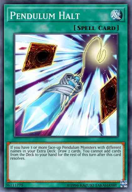 Pendulum Halt - DANE-EN097 - Super Rare - Unlimited
