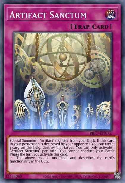 Artifact Sanctum - BLAR-EN075 - Ultra Rare - 1st Edition