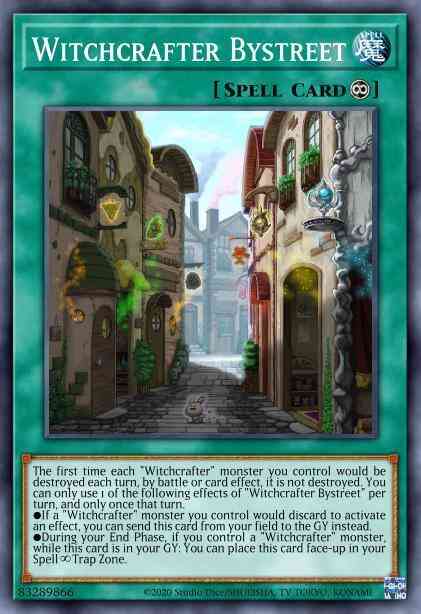 Witchcrafter Bystreet - MP20-EN229 - Ultra Rare - 1st Edition