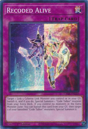 Recoded Alive - CRBR-EN060 - Super Rare - 1st Edition